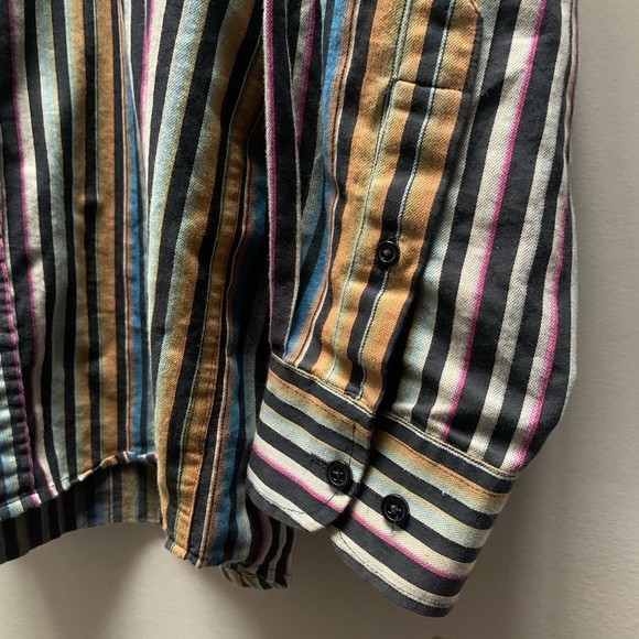 L LEO CHEVALIER DESIGN BUTTON UP - Picture 3 of 4